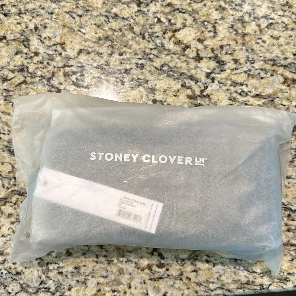 Stoney Clover Noir black small pouch bag brand new in packaging